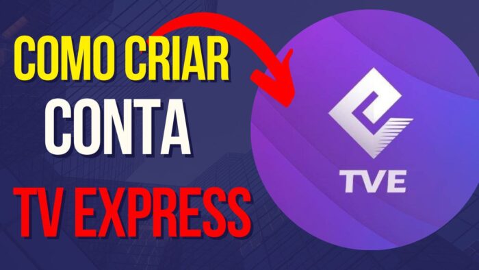 Como fazer um conta no TV express pela TV android